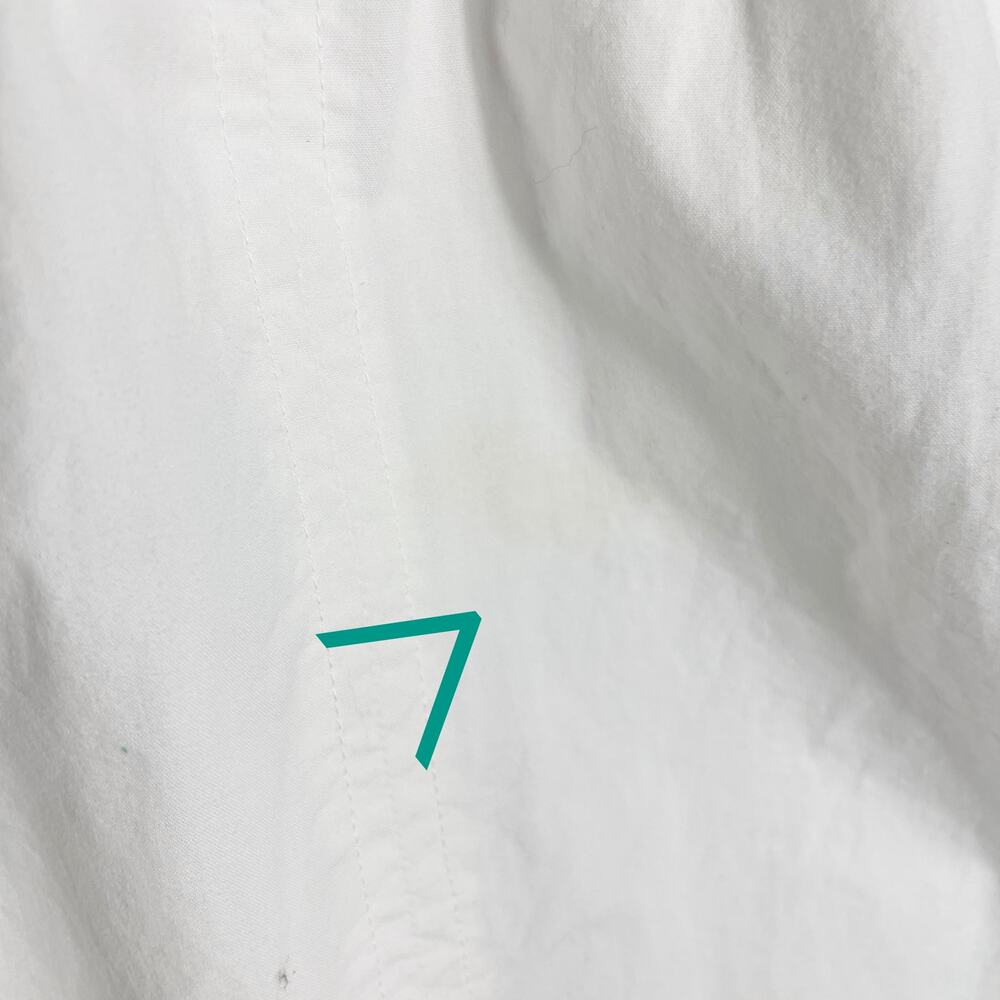 Splendid Chase Cotton Poplin Dress White Mini Drawstring Waist Sleeveless Sz L‎ - Picture 7 of 11